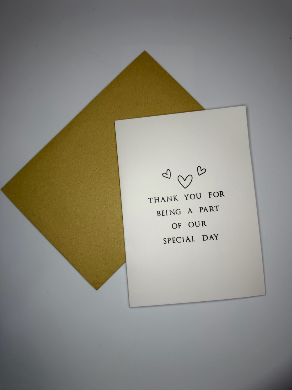 Thank You Cards for Wedding Day